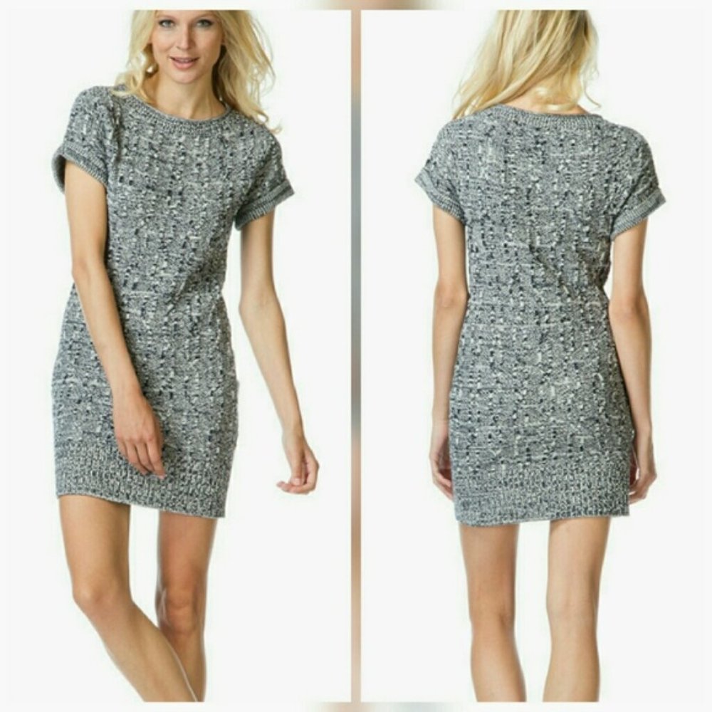 *SOLD* Rag and Bone Grey/Black/Navy Knit Dress